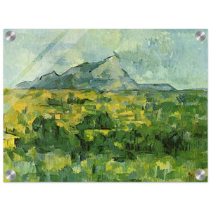 Paul Cezanne  Mont SainteVictoire Acrylic Print