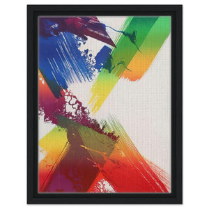 Paul Jenkins  Untitled  1983 N4 Framed Canvas
