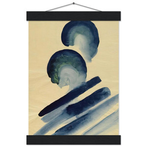 Georgia OKeeffe  Blue02 Museum-Quality Matte Paper Poster with Hanger