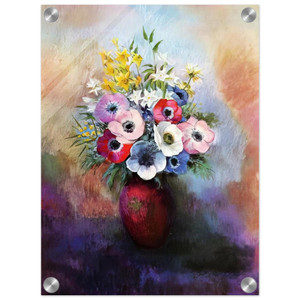 Odilon Redon  ANEMONES N2 Acrylic Print