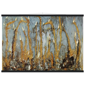 Anselm Kiefer  MARGARETHE Museum-Quality Matte Paper Poster with Hanger