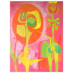 Pedro Coronel  Canto de soles Paris Aluminum Print