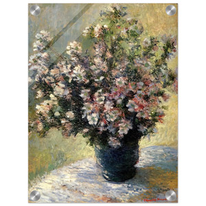 claude monet  VASE OF FLOWERS N3 Acrylic Print