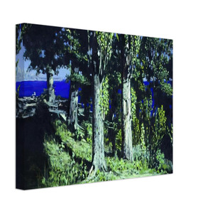 Arkhyp Kuindzhi  Cypresses on a Seashore The Crimea Canvas