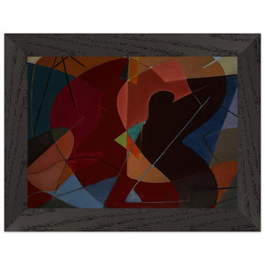 John Ferren  Untitled No 8  1932 Premium Wooden Framed Art Print / Poster