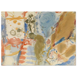 Helen Frankenthaler  Western Dream 1957 Fine Art Poster / Art Print