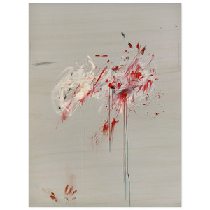 Cy Twombly  Nine Discourses on Commodus Part III Wood Print