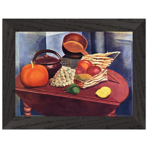 Moise Kisling  STILL LIFE N6 Premium Wooden Framed Art Print / Poster