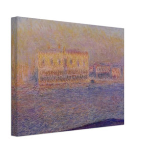 claude monet  The Doges Palace Seen from San Giorgio Maggiore Venice Canvas