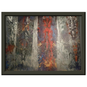 Sam Gilliam  Restore Premium Metal Framed Art Print / Poster