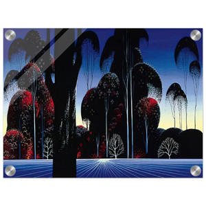 Eyvind Earle  Dark Silence Acrylic Print