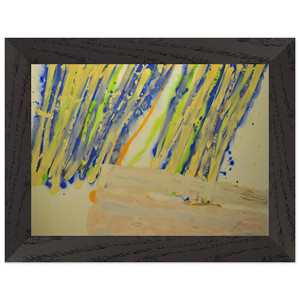 Albert Irvin  Vincent  1979 Premium Wooden Framed Art Print / Poster