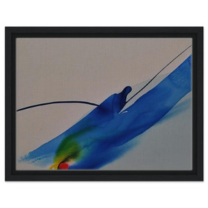 Paul Jenkins  Phenomena Calling Framed Canvas