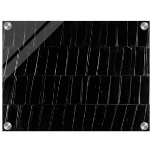 Pierre Soulages  Peinture 324 x 362 cm 1985 Polyptyque C  1985 Acrylic Print