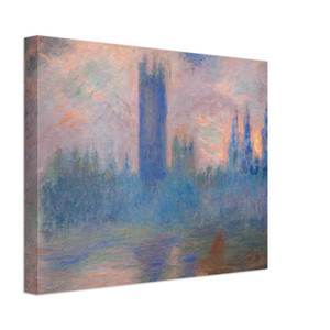 claude monet  Houses of Parliament Westminster Canvas