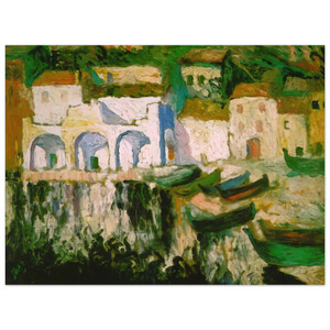 Salvador Dali  VIEW OF PORTDOGUE PORT ALUGER Aluminum Print