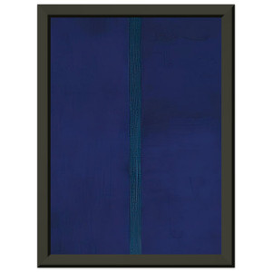 Barnett Newman  Onement V Premium Metal Framed Art Print / Poster