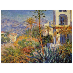claude monet  Villas at Bordighera Wood Print