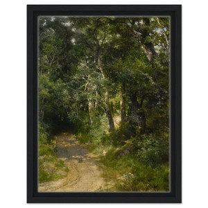 Thomas Moran  Cockington Lane near Torquay England Framed Canvas