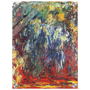 claude monet  Weeping Willow Giverny Acrylic Print