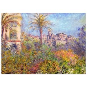 claude monet  Villas at Bordighera 03 Fine Art Poster / Art Print