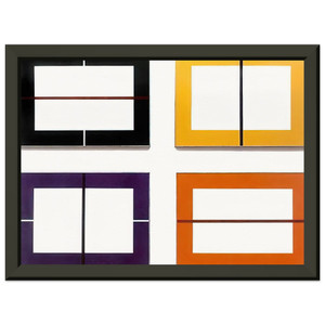 Donald Judd  Untitled  1993 N1 Premium Metal Framed Art Print / Poster
