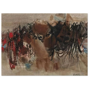 Chu teh Chun  UNTITLED 1964 1 N1 Fine Art Poster / Art Print