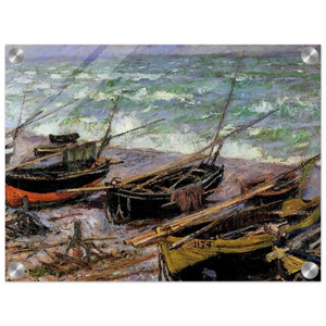 claude monet  Fishing Boats Acrylic Print