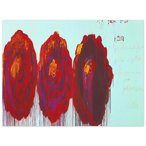 Cy Twombly  The Rose  IV  Aluminum Print