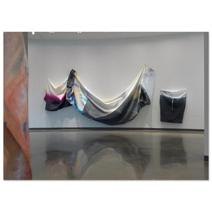 Sam Gilliam  Black Garland Fine Art Poster / Art Print