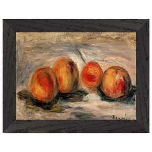 PierreAuguste Renoir  Peaches N2 Premium Wooden Framed Art Print / Poster