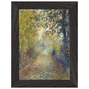 PierreAuguste Renoir  In the Woods N2 Premium Wooden Framed Art Print / Poster