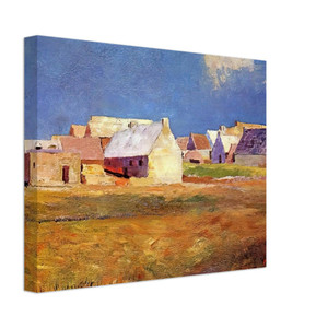 Odilon Redon  BRETON VILLAGE Canvas