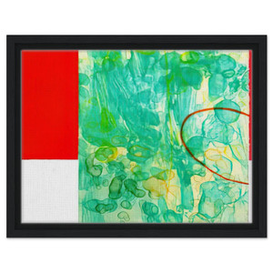 Sam Gilliam  Bluest Framed Canvas