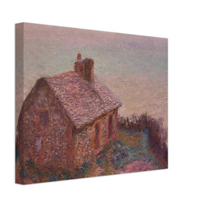 claude monet  Customs House at Varengaville Canvas