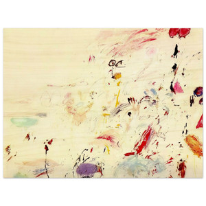 Cy Twombly  Bay of Naples Wood Print