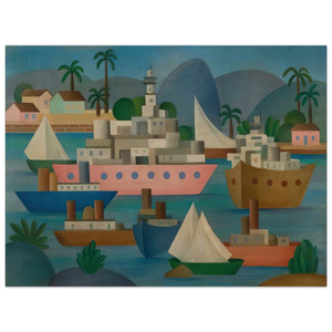 Tarsila do Amaral  Porto I Wood Print