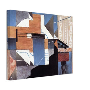 Juan Gris  GUITAR ON THE TABLE 1913 Canvas