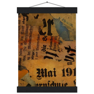 Kurt Schwitters  MAI 191 1919 Museum-Quality Matte Paper Poster with Hanger