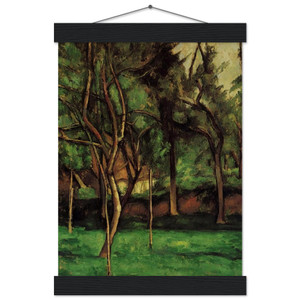 Paul Cezanne  ORCHARD N2 Museum-Quality Matte Paper Poster with Hanger