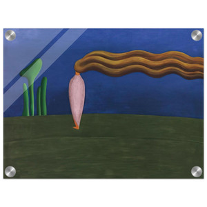 Tarsila do Amaral  Composition Lonely Figure Acrylic Print