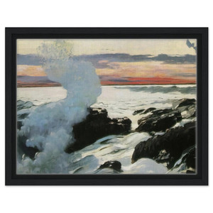Winslow Homer  WEST POINT PROUT S NECK Framed Canvas