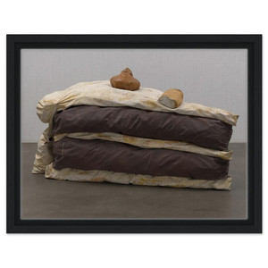 Claes Oldenburg  FLOOR CAKE 1962 Framed Canvas