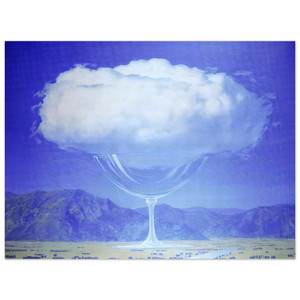 Rene Magritte  THE HEARTSTRINGS 1960 Aluminum Print