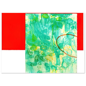 Sam Gilliam  Bluest Fine Art Poster / Art Print