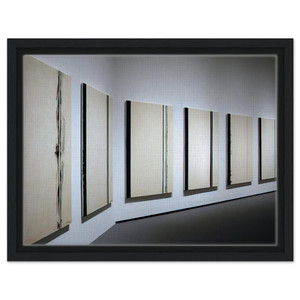 Barnett Newman  Stations of the Cross 1958 1966 Framed Canvas