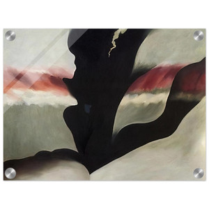 Georgia OKeeffe  Black Place Green Acrylic Print