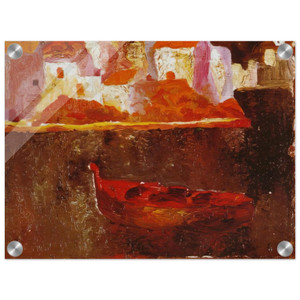 Salvador Dali  PUNTA ES BALUARD DE LA RIBA D EN PITXOT 1919 Acrylic Print