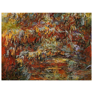 claude monet  The Japanese Bridge 8 Aluminum Print