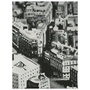 Gerhard Richter  TOWNSCAPE P1 1968 Aluminum Print